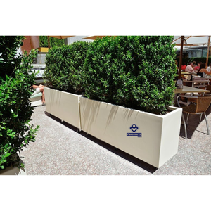 Nouvelle Jardinière Rectangulaire en FRP 2026 – Pot de Jardin Extérieur Moderne avec Revêtement Poudré et Design Minimaliste - Product Image 5