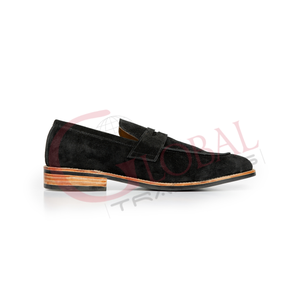 Nuevos mocasines personalizados hechos a mano de cuero vacuno de primera calidad para hombre, ideales para ocasiones formales y uso casual. - Product Image 2