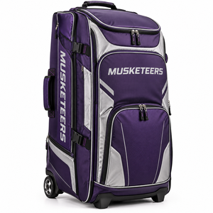Sacs de cricket personnalisés avec roues robustes et poignées, sacs de cricket avec roulettes, compartiment à chaussures - Product Image 6