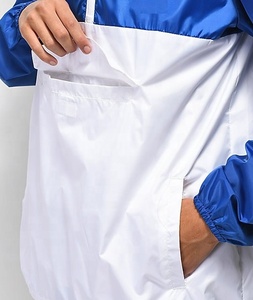 Veste de skateboard en nylon High Street avec logo personnalisé, respirante, imperméable, avec décoration en fourrure, coupe-vent, grande taille, été - Product Image 4