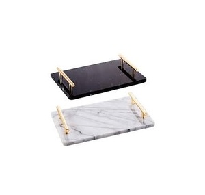 Best Selling Marble Serving <b>Tray</b> Factory Supply for Home <b>Table</b> Top Rectangle New Pattern Food Fruits Dinner Storage Serving <b>Tray</b> - Product Image 1