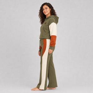 Fall Clothing Trendy <b>Women</b> <b>Sweatpants</b> and Hoodie Set Professional Factory Made Cotton Fleece Tracksuit For Ladies - Product Image 4