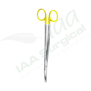 Ciseaux chirurgicaux IAA SURGICAL en acier inoxydable de classe I (modèle IAA-SS-08) Lames droites/courbées Pointes aiguisées/abruties pour hôpital - Product Image 4