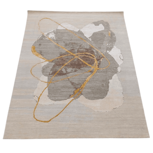 Alfombra Contemporánea de Lana Anudada a Mano, Alfombra Artística Abstracta Personalizada para Sala de Estar de Lujo - Product Image 6