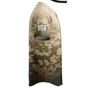 Camiseta de Béisbol Sublimada Personalizada Profesional, Tela que Absorbe la Humedad, Nombre del Equipo y Número Impresos, Uniformes Deportivos - Product Image 3