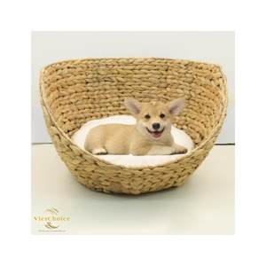 Big Deal Animal <b>House</b> Wood Water Hyacinth Eco-Friendly Durable Pet <b>Houses</b> for Small Dogs <b>Cats</b> VIETCHOICE Vietnam High Quality - Product Image 4