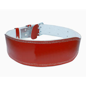 Ceinture de musculation en cuir durable, ceinture de levage de poids robuste, réglable, pour l'entraînement en salle de sport, soutien dorsal, fournisseur d'usine OEM - Product Image 4