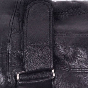 Guantes de cuero hasta la muñeca, sin forro, térmicos, estilo liso, para uso en invierno al aire libre, suministro directo de fábrica, guantes de cuero de tela suave - Product Image 6