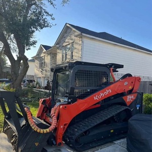 KUBOTA SVL97-2 Skid Steer Loader with Forestry <b>Mulcher</b> High Performance Compact Track Loader Heavy Duty Hydraulic System Machine - Product Image 6