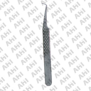 Pinzas Profesionales para Pestañas, Precisión en la Colocación de Pestañas, Puntas Finas Dentadas, Marca Privada, Acero Inoxidable - Product Image 4