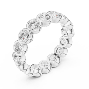 Bougies Sams Bague plaquée or rose 10 carats Bijoux de fiançailles élégants - Product Image 5