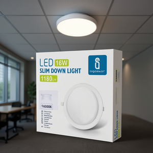 Lámpara LED Empotrable Delgada de 16W y 6000K para Techo, Ahorro de Energía - Product Image 2