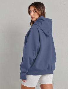 Sweat-shirts à capuche oversize pour hommes et femmes, unisexe, pour couples, sweats à capuche épais, pulls vintage effet délavé - Product Image 3