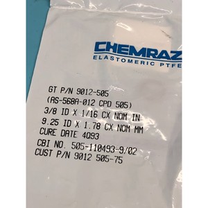 CHEMRAZ 9012-505 O-RING AS-568A-012 CPD 505 - Equipo y Piezas de Semiconductores de Confianza de Marca Global - Product Image 3
