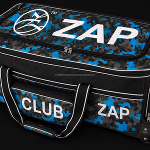 กระเป๋าอุปกรณ์คริกเก็ต ZAP Club – กระเป๋าคริกเก็ตแบบมีล้อสำหรับชุดอุปกรณ์ครบชุด ทนทาน กันน้ำ ผลิตจากโพลีเอสเตอร์ ดีไซน์จัดเก็บของได้กว้างขวาง - Product Image 1