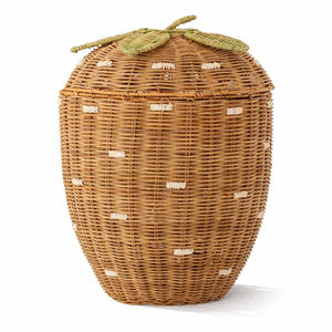 Cestas de mimbre adorables para niños, cestas de ratán a precio económico para decoración de cuartos de bebé. - Product Image 2