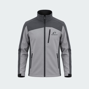 Chaqueta Softshell Transpirable de Alta Calidad para Hombre, Cierre de Cremallera Impermeable, Ligera, Precio Razonable, Chaqueta de Venta Caliente - Product Image 1