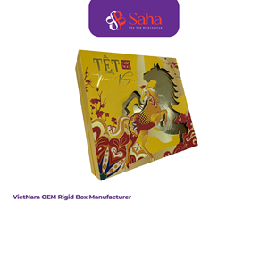 Cajas Rígidas Hechas a Mano con Estampado en Relieve de Lámina Dorada, Laminación Mate, Materiales Reciclables y Biodegradables, Personalizables para Regalos - Product Image 4