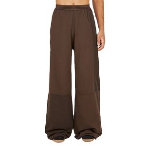 กางเกงผ้าฟลีซเอวสูงทรงหลวมใส่ได้ทั้งชายและหญิงกางเกงทรงพลุแบบสั่งทำซักได้ตามสมัยนิยมผ้าคอตตอนลำลองสำหรับเล่นกีฬา - Product Image 1