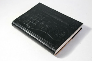 Handcrafted <b>Leather</b> Journal with Buddha's Symbolic Foot Embossed Cover Bound <b>Notebooks</b> - Product Image 2