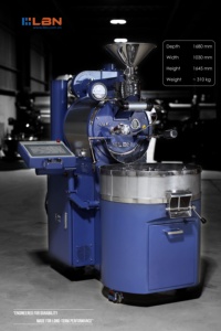 Máquina Tostadora de Granos de Café Clásica Automática a Gas, de Hierro y Acero Inoxidable, con Control de Temperatura y Temporizador, 0.8kW de Potencia, 1 Año de Garantía - Product Image 4