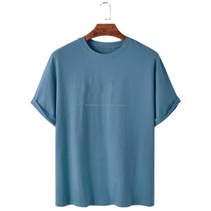 2024 New Arrival Men's <b>Cropped</b> <b>Fit</b> Jersey <b>T</b>-<b>Shirt</b> Casual Oversized Long Sleeve Polos Customizable Blank Top - Product Image 3