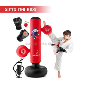 Kit de boxe pour enfants, gants d'entraînement et sac de frappe pour débutants - Product Image 1