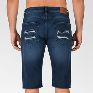 Pantalones Cortos de Mezclilla al por Mayor B2B con Bolsillos Dobles para Herramientas, Estilo Urbano Moderno, Colores Personalizados, Pedidos al por Mayor de Fábrica - Product Image 5