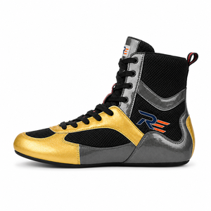Zapatos de Boxeo de Alta Calidad con Construcción Duradera, Suela Flexible y Soporte Superior para el Tobillo, para Entrenamiento y Competencia - Product Image 2
