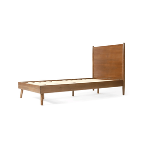 Cama Individual Cohron con Plataforma de Madera Maciza - Product Image 3