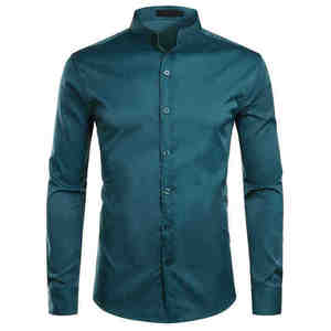 Chemises en flanelle tricotée décontractées style streetwear pour hommes – Couleurs et tailles personnalisables – Coton brossé épais – Doublure chaude et écologique - Product Image 4