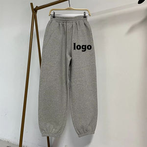 Pantalon de jogging décontracté en coton oversize pour homme, personnalisable avec logo imprimé de haute qualité, style streetwear, mi-taille, pour la course à pied - Nesta Sports - Product Image 2