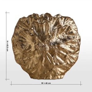 Jarrón de Flores de Mesa Estilo Americano con Acabado Dorado de Aluminio de Alta Calidad, Decoración para el Hogar y Hoteles, Modelo KVS793 de KENWAY SARTAJ WORLDWIDE - Product Image 3