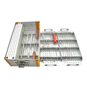 Kit d'instruments à plaques de fixation en acier inoxydable allemand pour utilisation manuelle en salle chirurgicale - Product Image 4