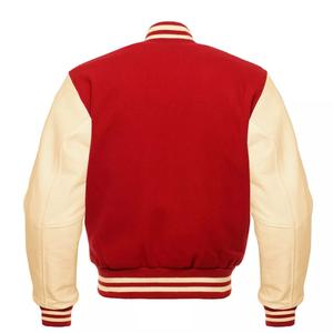 Blouson Bomber Universitaire Personnalisé OEM Hiver Col Montant Respirant Coupe-Vent Longueur Standard Décontracté - Product Image 5