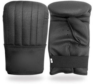 Factory Direct Sale Leather MMA Gloves Half Finger Moisture Wicking <b>Hook</b> and Loop Closure Training Safety Wear for Martial Arts - Product Image 1