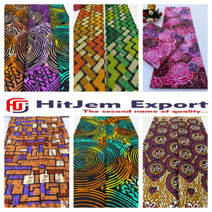 Tela de Algodón 100% Ankara con Estampado Africano de Primera Calidad, Fabricación Textil Personalizada, Proveedor Mayorista de Telas para Ropa - Product Image 2