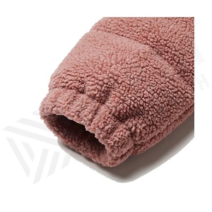 Hooded Quilted Waterproof <b>Bubble</b> Jacket Black Full Sleeve Winter Windproof Cotton Shell Knitted Fabric Polyester Filling Stand - Product Image 6