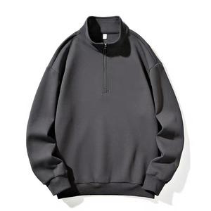 Quarter Zip Fleece Pullover Streetwear Wholesale Manufacturer Blank <b>Mid</b> <b>Layer</b> Collar - Product Image 5