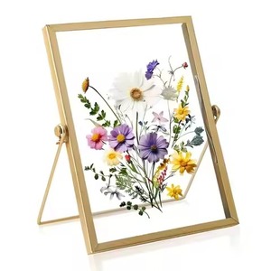 Vintage Metal Glass Photo <b>Frame</b> Wall Display <b>Picture</b> Holder Home Decoration - Product Image 3