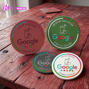 Tarjeta NFC Inteligente de PVC para Reseñas de Google, Tarjeta de Reseña sin Contacto para Marketing y Promoción Empresarial - Product Image 1