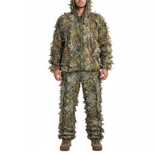 Traje Ghillie 3D con Camuflaje de Hojas, Ropa de Caza Transpirable, Traje de Francotirador, Uniforme para Observación de Aves en el Bosque y Entrenamiento al Aire Libre - Product Image 4