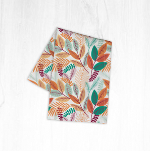 Sai Impex Custom Printed Christmas Leaf <b>Kitchen</b> Towel 100% Cotton Sustainable Washable Anti- Modern Design 150-210 GSM Tamil - Product Image 5