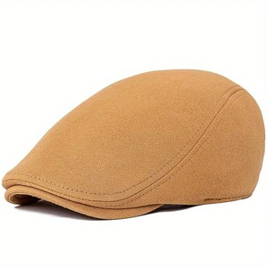 Gorra de Campamento Personalizada con Bordado, Tejido de Lana Vintage, Parte Superior Plana, Ajustable, Unisex, para Exteriores, Primavera y Otoño - Product Image 6