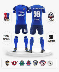 เสื้อฟุตบอลคุณภาพสูง, ชุดฟุตบอลสำหรับผู้ชาย, เสื้อฟุตบอลสำหรับทีม, เสื้อผ้าฟุตบอล - Product Image 3