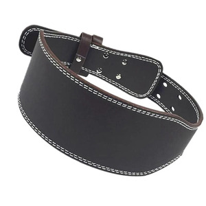 Adjustable Leather Weightlifting <b>Belt</b> for Men Women Non Slip Cowhide Gym <b>Belt</b> for Strength Training Waist Support - Product Image 3