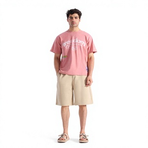 Men's 100% Cotton Knitted Short Sleeve T-Shirt Custom Printing Plain Soft Casual Summer High Quality Custom <b>Logo</b> Supplier - Product Image 5