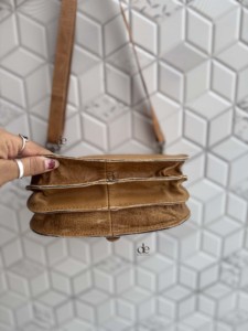Sac à bandoulière en cuir de vachette pour femme, style western, nouvelle collection, sac à main bohème multi-usages en cuir à poils - Product Image 5