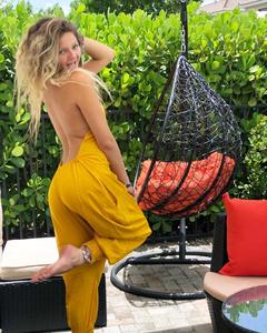 Bohemian Style Casual Sleeveless Breathable Jumpsuit with Pockets Halter Neck Summer Outfit - Product Image 2