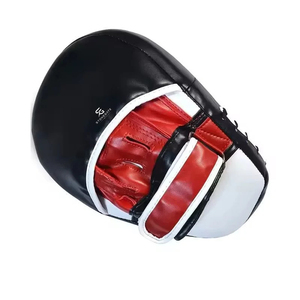 Pads de frappe en cuir premium courbés pour la boxe, pour une précision accrue lors des frappes, arts martiaux 2026 - Product Image 3